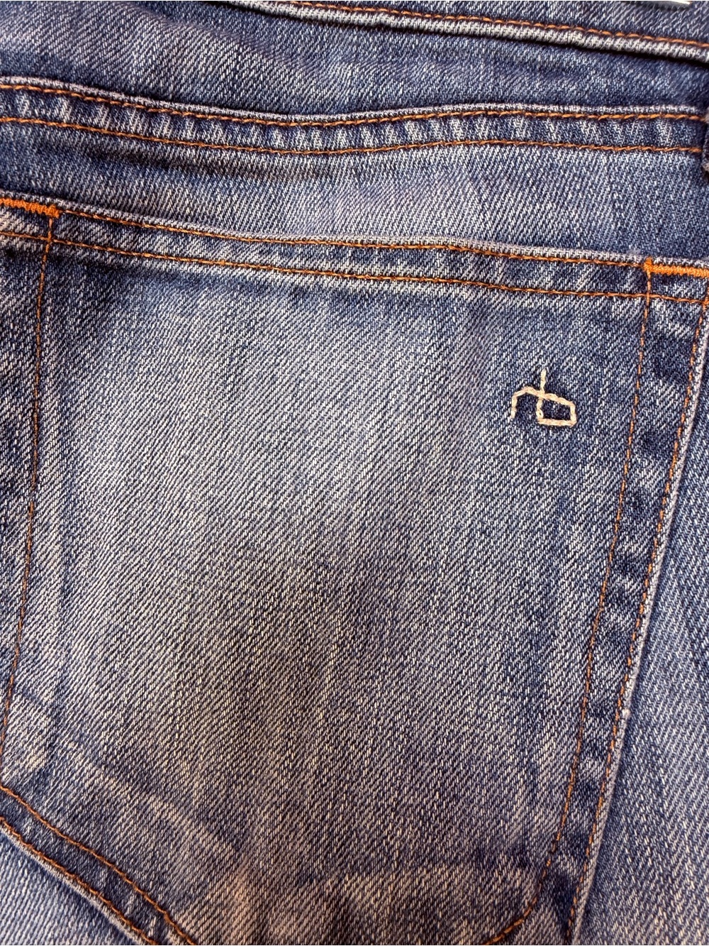 #340- rag & bone Dre Low Rise Slim Boyfriend Ankle Jeans - Picture 7 of 12